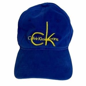 Calvin Klein Blue & Yellow Cap